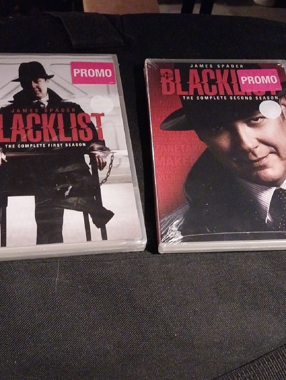 The Blacklist: The Complete First And Second Season DVD - Red & Black Cover
